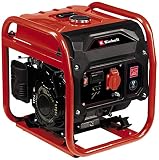 Einhell Stromerzeuger (Benzin) TC-IG 1100 (1000 W, 1.4 kW, Inverter-Technologie, 79 cm³, 6,5 L Benzin-Tank, 4-Takt-Antriebsmotor, 1x230 V-Steckdose, Überlastschalter, Tragerahmen)