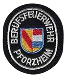 Berufsfeuerwehr - Pforzheim - Ärmelabzeichen - Abzeichen - Aufnäher - Patch - Motiv 1