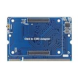 Geekworm Raspberry Pi Compute Modul CM4 auf CM3 Adapterplatine kompatibel mit CM3+/CM3/CM3L Series Baseb