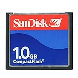 SanDisk 1 GB CompactFlash Karte fü