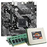 AMD Ryzen 5 PRO 4650G / ASUS Prime A520M-K Mainboard Bundle / 16GB | CSL PC Aufrüstkit | AMD Ryzen 5 PRO 4650G 6X 3700 MHz, 16GB DDR4-RAM, GigLAN, 7.1 Sound, USB 3.1 | Aufrüstset | PC Tuning