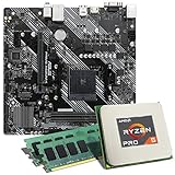 AMD Ryzen 5 PRO 4650G / ASUS Prime A520M-K Mainboard Bundle / 16GB | CSL PC Aufrüstkit | AMD Ryzen 5 PRO 4650G 6X 3700 MHz, 16GB DDR4-RAM, GigLAN, 7.1 Sound, USB 3.1 | Aufrüstset | PC Tuning