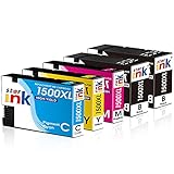 st@r ink PGI-1500XL Druckerpatronen Multipack Ersatz für Canon 1500XL PGI 1500 Patronen für Canon Maxify MB2750 MB2150 MB2350 MB2050 MB2755 MB2300 MB2000 MB2155 (2 Schwarz, Cyan,1 Magenta,1 Gelb)