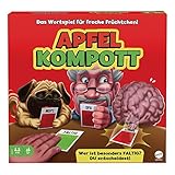 Mattel Games GTJ54 - Apfelkompott Kartenspiel, verrücktes Partyspiel ab 12 Jahren, 4-10 Sp