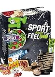 BIO Adventskalender 2021 für Sportler Athleten gesundheitsbewusste Menschen Geschenkbox I 24 proteinreiche Produkte I Muskelaufbau I Abnehmen Adventszeit I g