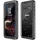 AICase Kompatibel Samsung Galaxy S10 Plus Wasserdicht Hülle, [Staubdicht] [Wasserdicht] [Stoßfest] IP68 Zertifiziert voll versiegelt wasserfeste handyhülle für Samsung S10