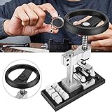 VDAOBM Uhrenboden-Entferner, Oyster-Typ Uhrenboden-Öffner-Werkzeug Uhrendeckel-Halter-Entferner Werkbank für Batteriewechsel Reparatur Uhrmachergebrauch,Handwerkzeug-Sets D