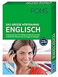 PONS Das große Hörtraining Englisch: Richtig viel drin! Von den einfachsten Wörtern bis zu Original-Dialogen in über 400 Minuten Spielzeit: Mit Buch und 6 Audio+MP3-CD