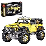 Likecom Technik Auto Bausteine, 1:8 Geländewagen Modellbauset Exklusives Sammlermodell, 2452 Teile Technik Klemmbausteine Kompatibel mit Lego Technik (Statisches Auto)