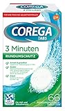 Corega Tabs 3 Minuten, für herausnehmbaren Zahnersatz/ dritte Zähne, 66 S