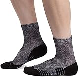 Ridefyl Unisex 18100 Lässige Socke, Black, 41-45