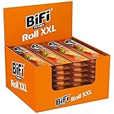 BiFi Roll XXL – 24er Pack (24 x 70 g)– Snack im Teigmantel – Herzhafter, großer Salami Fleischsnack – Snack im Teig