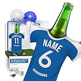 PERSONALISIERT MAGDEBURG Trikot-Kühler Fanartikel Männer | Passend für 1. FC Magdeburg FCM | Mann Freund Opa Bruder Geburtstag Weihnachts-Geschenk Wichtel Präsent Trikotkühler by MYFANSHIRT