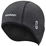 HASAGEI Fahrrad Mütze Winddicht Bike Warm Cap Helm-Unterziehmütze für Herren Damen Thermal Atmungsaktive Motorradfahren Radsport-mützen Kletterhelm Skull Cap