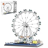 SESAY London Eye Bausteine Bausatz, 1534 Teile Modular London Eye Architektur Modell, Kompatibel mit Leg