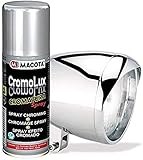 Lack SPRAY Chrom Farbeffekt ! Verchromt für alle Oberflächen 200ml Allzwecklack Macota CromoLux