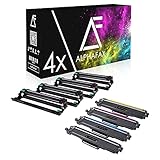 Alphafax Set 4 Toner + Trommeln kompatibel ersetzt Brother TN243 und DR243 für Brother HL-L3230CDW HL-L3270CDW