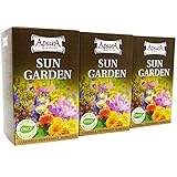 Apsara Sun Garden Tee Mischung Set mit 60 Teebeutel, 3 in 1 Kräutertee Beutel mit Pfefferminze Ringelblumen und Kamillenblüten, Anti Stress Tee wirkt entspannend als natürliche E