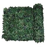 LOOGU Tarnnetz für Sonnenschutz Abdeckung Sichtschutz Dekoration Waldoptik Woodland Tarnung Baum Design Camouflage Netz für Haus Garten Jagd Camping Freizeit Dek