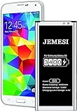 JEMESI 3400mAh Akku für Samsung Galaxy S5, Interner Lithium-Ionen-Akku【2021 Hohe Kapazität Galaxy S5 Handy-Akku】 - 1 Jahre G