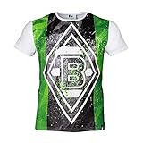 Borussia Mönchengladbach T-Shirt Paint White, 202129 (M)