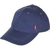 Levi's Herren Classic Twill RED TAB Baseball Cap, Blau (Navy Blue), one S