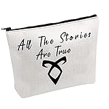 Angelic Power Rune Aufbewahrungstasche Shadowhunters inspiriertes Geschenk All The Stories are True Bag Geschenk für Fans, All the Stories B,