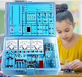 DBMGB Physik Elektrische Schaltung Lernkit, Physik Baukasten Elektrobaukasten für Kinder, Science Lab Elektrizität und Magnetismus Kit mit Englischer Anleitung, Intelligenz Entwick