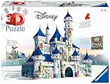 Ravensburger 3D Puzzle 12587 - Disney Schloss - 3D Puzzle für Erwachsene und Kinder ab 10 Jahren, Disney Fanartikel, mit 216 T