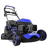 DENQBAR Benzin-Rasenmäher DQ-R51 (7-in-1, 51 cm Schnittbreite, Mulcher, Mäher, Radantrieb mit GT Getriebe, Grasfangkorb 65 L, Schnitthöhe 25-75 mm)