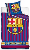 Bettwäsche Fc Barcelona 135x200 + 80x80 Messi 100% Baumw