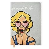 ROTH Wow!Timer, 15,5x20,5 cm, immerwährend, Glitter, 1 Woche 2 Seiten, Marily