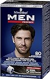 Men Perfect Schwarzkopf 80 Haartönung Schwarzbraun, hochwertige Haarfarbe gegen graue Haare 3er Pack (3 x 80ml)