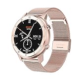 Full Touch Smart Watch Damen IP68 Wasserdicht Armband EKG Pulsmesser Schlafüberwachung Sport Smartwatch für D