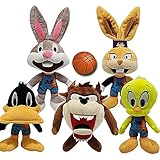 GYINK 6pcs Air Slam Dunk 2 Plüschpuppe 20-30cm Space Jam A New Legacy Peripheral Plü