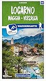 Locarno - Maggia - Verzasca Nr. 44 Wanderkarte 1:40 000: Matt laminiert, free Download mit HKF Outdoor App (Kümmerly+Frey Wanderkarten)