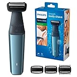 Philips Bodygroom Series 3000 hautfreundlicher Körperrasierer BG3015/15 (inkl. 3 Kammaufsätze)