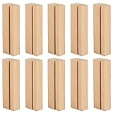 10 StüCk Holz Kartenhalter Hochzeit Kartenhalter Platzkarte Tischkartenhalter Fotohalter Tischnummer Halter Holz Platzkartenhalter RechteckföRmigen Halter Foto Stehen FüR Hochzeit Party Tischdek