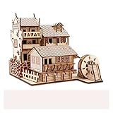 YQCSLS. 3D Hölzernes Schiff Jigsaw Spielzeug Lernen Gebäuderobotermodell DIY. Segelbootflugzeug-Puzzle-Flugzeug-Geschenk Kinder-Auto-Spielzeug for Kinder (Color : 33)