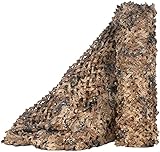 ZHEYANG Tarnnetz Sonnensegel Sichtschutznetz Camo Netting Shade Cloth Camouflage Net Camo Netting für das Schießen Jagd Camping Shelters Sunshade Decoration Military Camouflage Model:G0816(Color:C