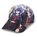 N - A Anime Food Wars Shokugeki no Soma Baseball Cap Sonnenschutz Mode Polyester Verstellbare Hüte Unisex Trucker Hat Hip Hop Cap Schw