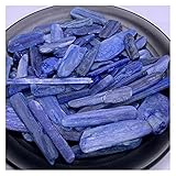 WANGJBH Halbedelsteine 100g Natürlicher Blauer Saphirstreifen Poliert Kristall Raue Kristall Edelstein Mineral Family Tischplatte Aquarium Dekoration Steine (Color : 100G)