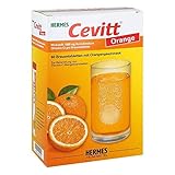 Hermes Cevitt Orange Brausetabletten mit Orangengeschmack, 6