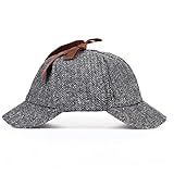 Zwei Rempel Beret Sherlock Holmes Detektivhut Cosplay Zubehör Mütze Für Männer F
