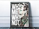 Dibbs Clothing Original Liam Gallagher Why Me? Why Not. Manchester Album-Cover A1 594 mm x 841 mm Archiv-Poster matt Giclée-Druck