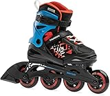 Rollerblade Jungen Thunder Inlineskate, Black/Red, 230