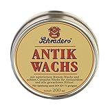 Poliboy Schraders Antik Wachs 200 ml - Pflegemittel für hochwertige, gewachste Oberflächen - Möbelw