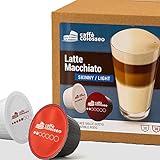 Caffè Colosseo - Latte Macchiato Ungesüßt - 60 Dolce Gusto Kompatible Kapseln (60 KapseIn, 30 Tassen)