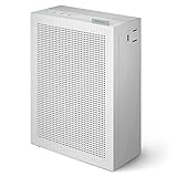 COWAY AIRMEGA 150 Luftreiniger mit GreenHEPA Technologie – Entfernt 99,999 Prozent der Partikel bis zu 0,01 µm*, Viren und Aerosole – ECARF-zertifiziert für Allergiker – Weiß