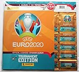 UEFA EURO 2020 Sammelsticker Starter-Set: Starter-Set mit Album und 10 Stickertü